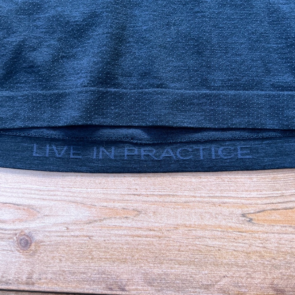 Lululemon Navy Blue Polo Shirt for Men  Metal Vent Tech Performance Top - Picture 7 of 8